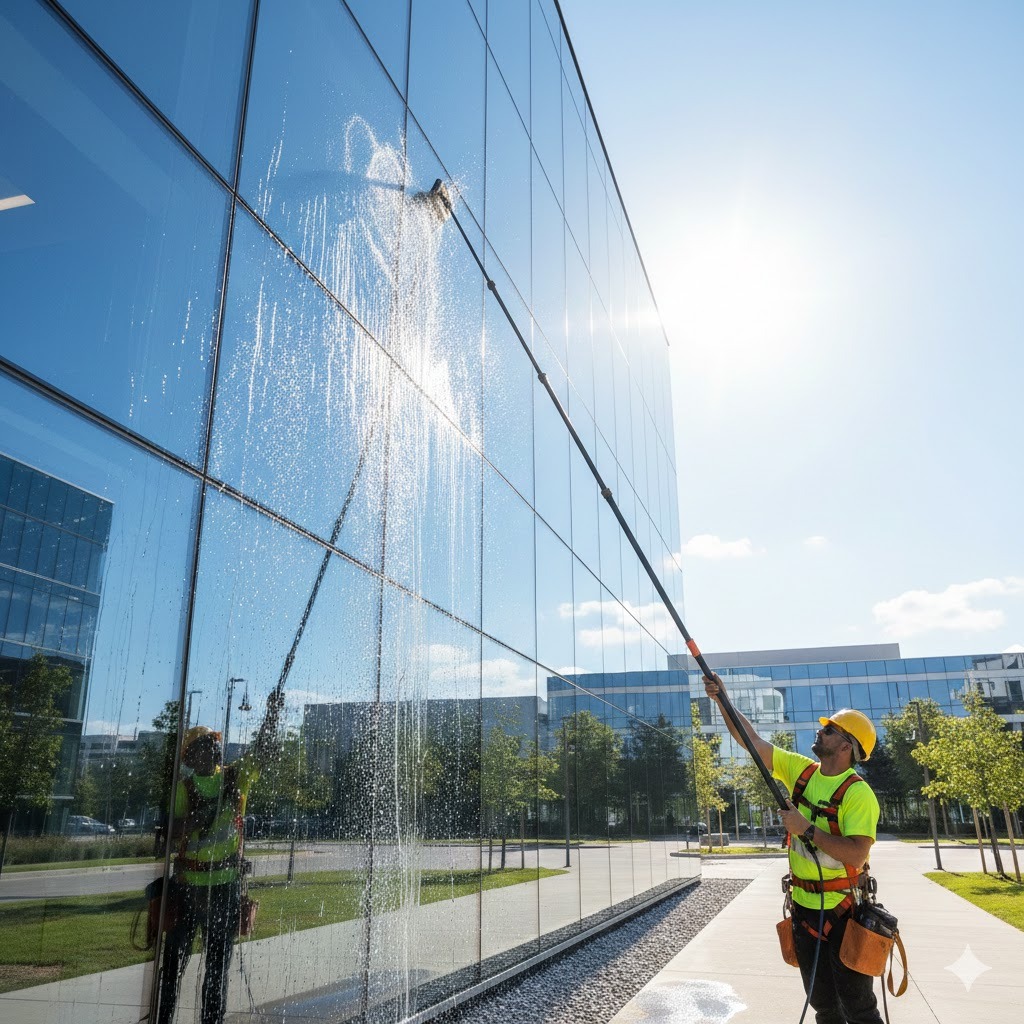 Commercial window cleaning Melbourne