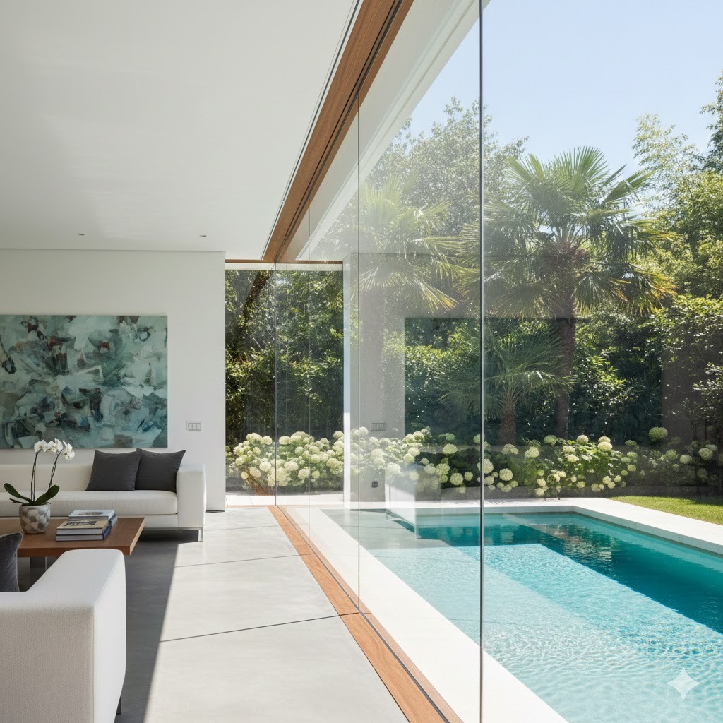 Spotless residential windows - crystal clear glass